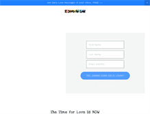 Tablet Screenshot of istandforlove.com